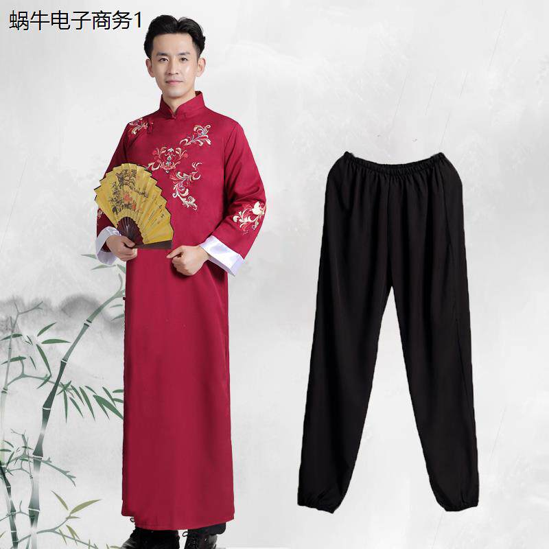 相声服裤子演出服装男成
