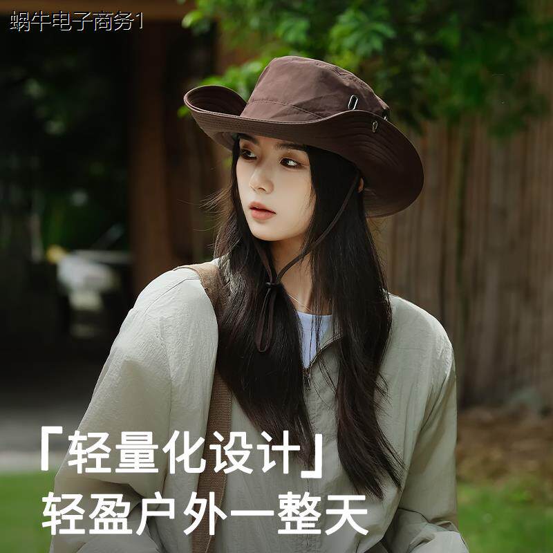 渔夫帽可收纳盆帽防紫外