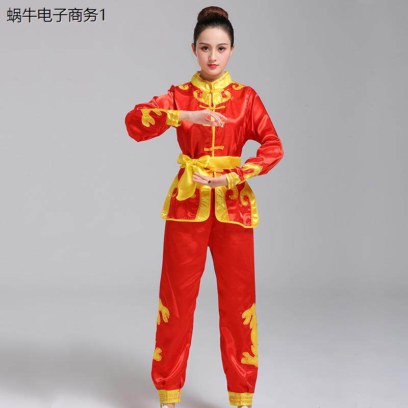 新款打鼓服秧歌服装民族