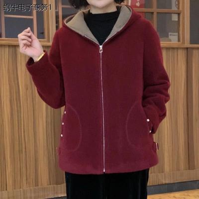 秋冬新款加绒中老年女士