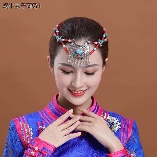 藏族头饰女藏式演出民族