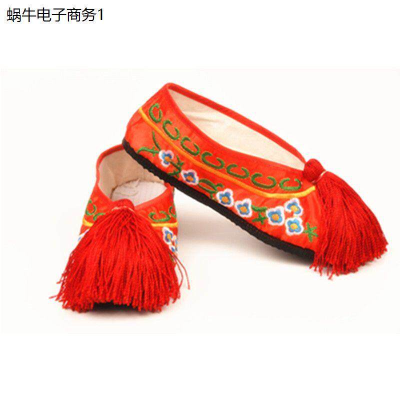 戏剧戏曲旦角彩鞋俏花旦