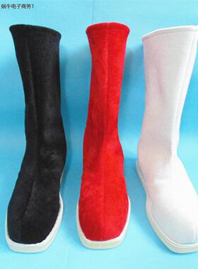 古装靴子古代布靴子古风COS汉服戏曲锦衣卫武侠 男女中式官靴兵靴