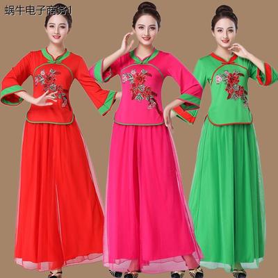 广场舞服装女新款春季中