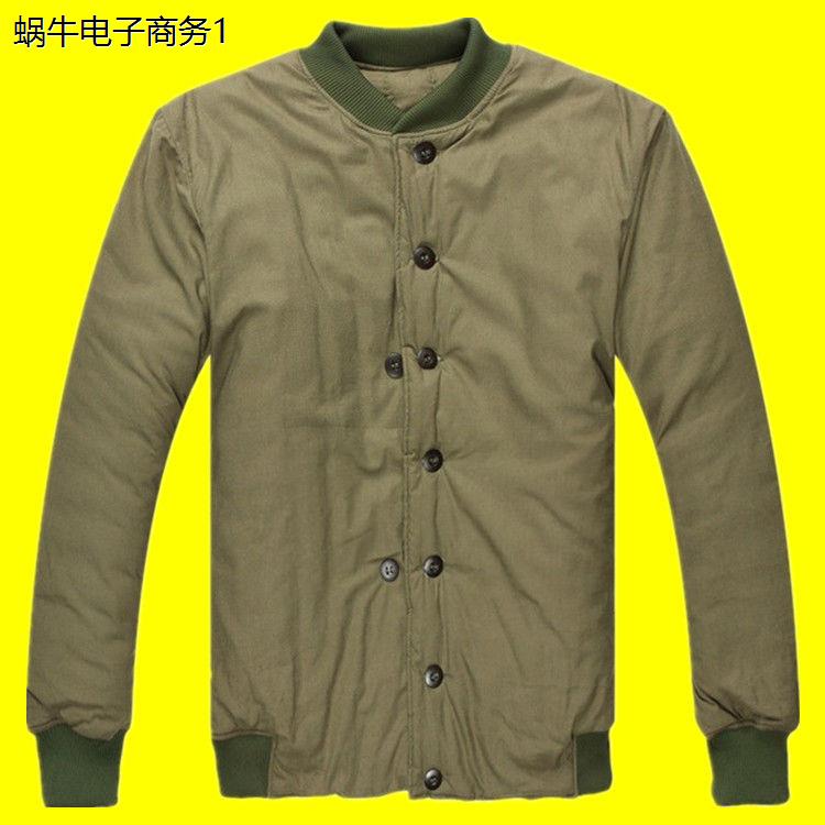 87式军绿棉衣劳保棉袄冬