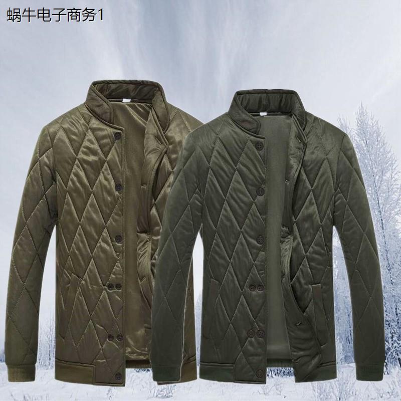 中老年弹力棉衣男内胆小