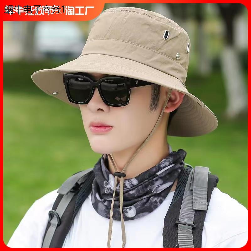 帽子男夏季渔夫帽钓鱼帽