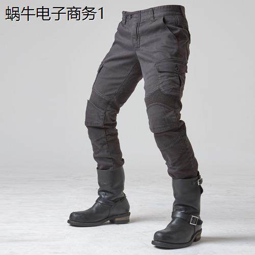 骑行牛仔裤摩托车男弹力