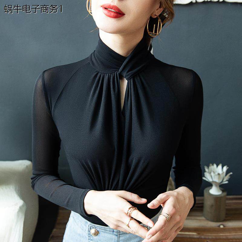 拉丁舞上衣女长袖春季202