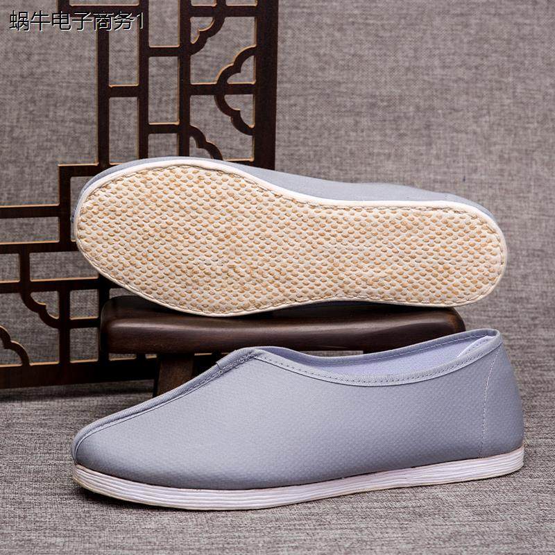 居士禅修出家人僧鞋中式古风手工千层底老北京舒适供养透气夏布鞋