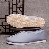 古风手工千层底老北京舒适供养透气夏布鞋 居士禅修出家人僧鞋 中式