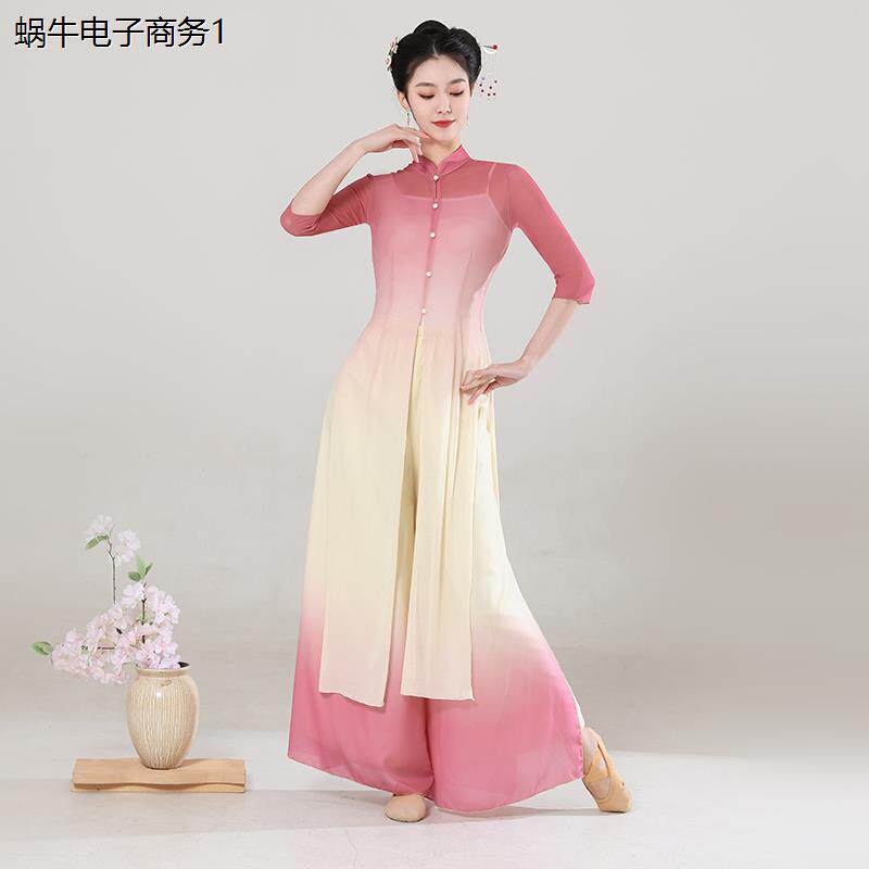 民族风古典舞蹈服女飘逸