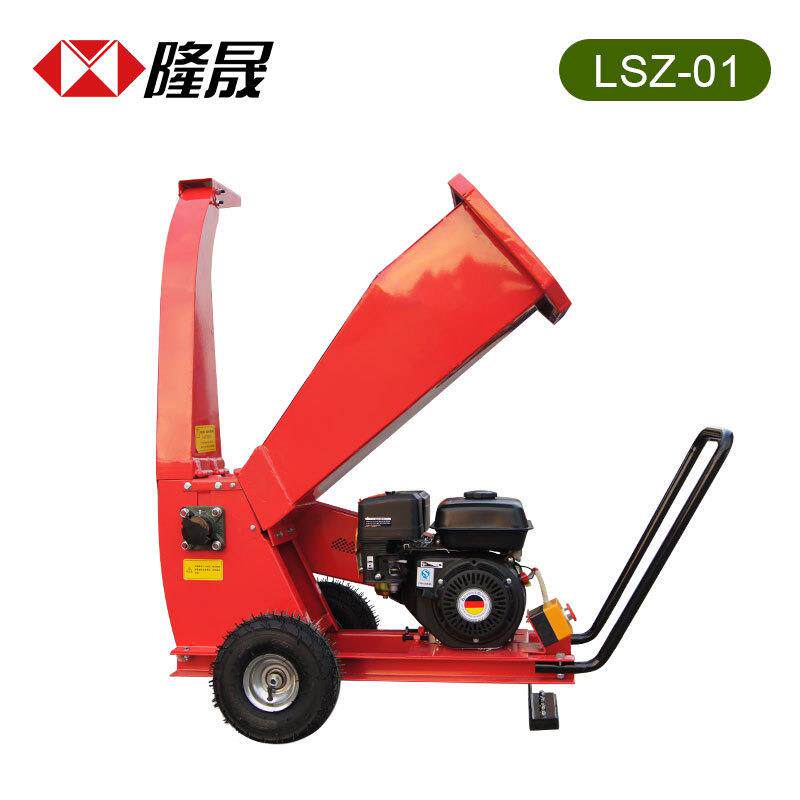 果园碎枝机树枝树叶枝条玉米秸秆粉碎机汽油电动柴油碎木机