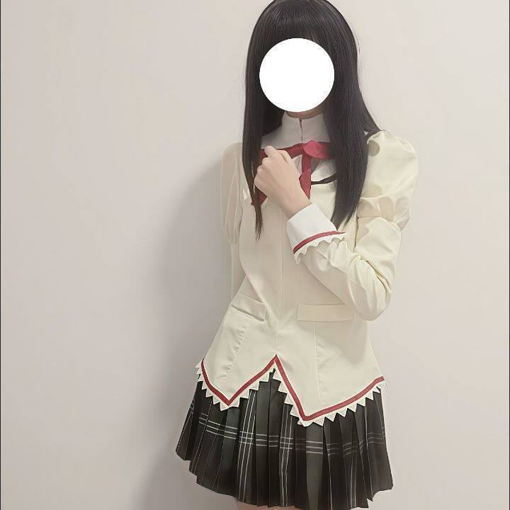 魔法少女小圆cos校服鹿目