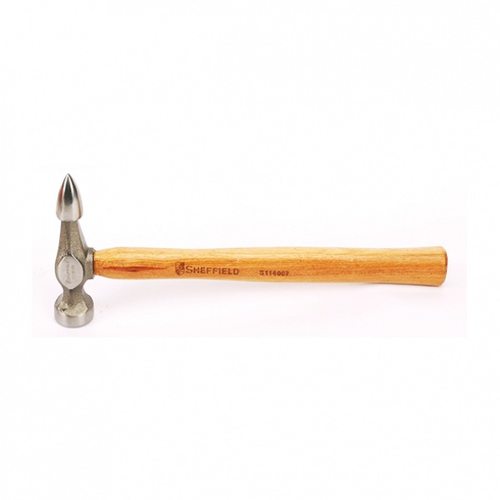 钢盾SHEFFIELD  S116007 直面精整钣金锤锤子高碳钢钣金锤330mm