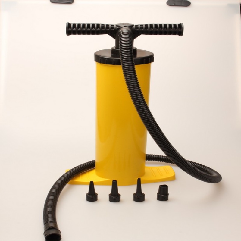 厂家直销手拉打气筒 双向手动充气泵45CM电动车