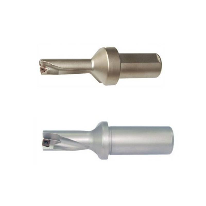 U钻暴力钻车床喷水钻头WC快速钻加长深孔优钻SP14平底u钻刀柄刀杆