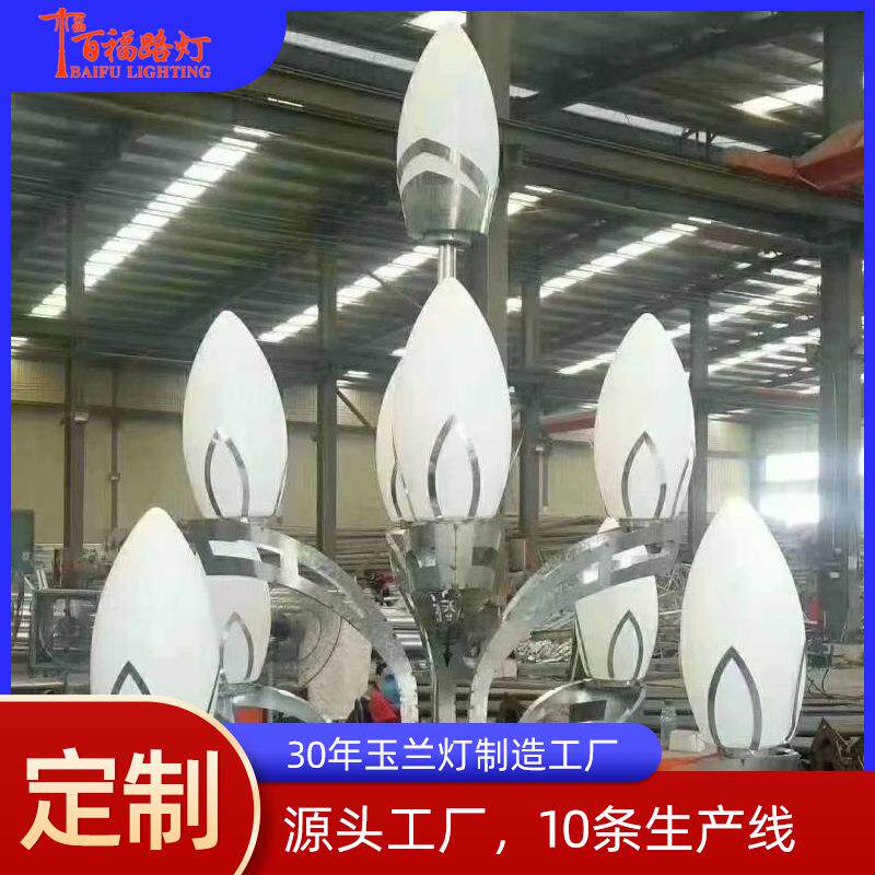 厂家定制大兰灯 户外广QYC场815米中玉华灯型景观工程道-路led玉图片
