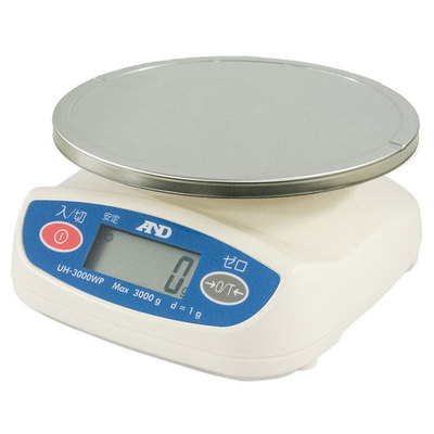 日本AND防水防尘型电子秤UH-3000WP