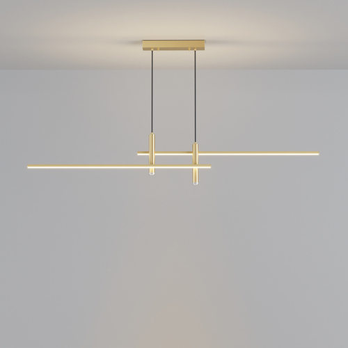 创意极简餐厅吊灯现代简约书房茶楼吧台北欧个性LED办公室灯具