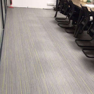仿地毯纹PVC地胶办公室写字楼公共区域酒店宾馆走廊通道塑胶地板