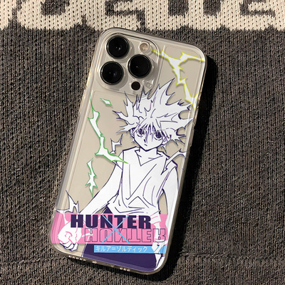 全职猎人奇犽红米NOTE15PRO苹果16e软17p适用14PLUS透明iPhone13手机壳12ProMax动漫VIVOY100I个性OPPOFINDX9