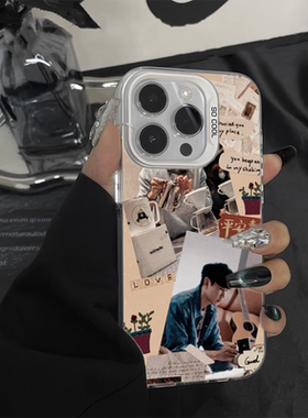 小米CIVI5PRO周边14plus彩银iPhone13硬16e适用12ProMax艺术VIVOY300创意苹果1715手机壳林俊杰应援iQOOneo10