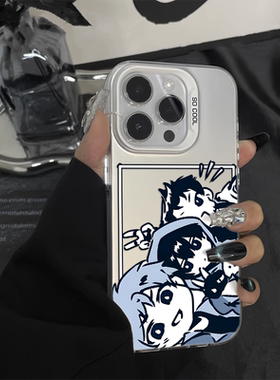 OPPOA58手机壳14plus彩银iPhone13硬16e适用12ProMax卡通盗墓笔记比耶苹果1715周边真我gt7pro可爱红米K80pro