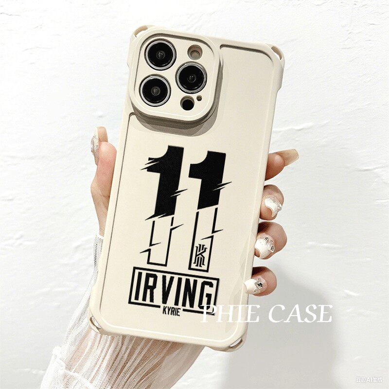 VIVOx300潮牌NBA库里iPhone17pro四角开孔13透明小米14防摔15plus手机壳软12ProMax适用苹果16斜挎手腕挂绳a6