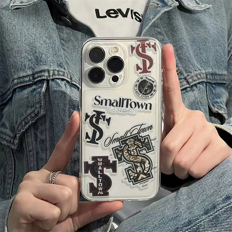 OPPOReno16创意stk手机壳苹果17air创意13透明iPhone14PLUS适用15软红米k90ProMax高级感12新款一加ACE5Ultra