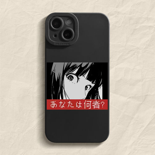 华为PURA90动漫iPhone17手机壳VIVOS50小众苹果14软16Plus适用红米NOTE15瞳眼13ProMax日漫女孩ins风荣耀x70i