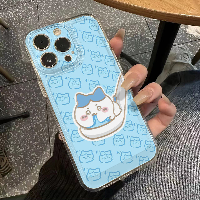 OPPOFINDX8汤圆小八iPhone12适用16PLUS可爱13ProMax创意苹果15手机壳14透明软VIVOS30PROMINI卡通荣耀畅玩60