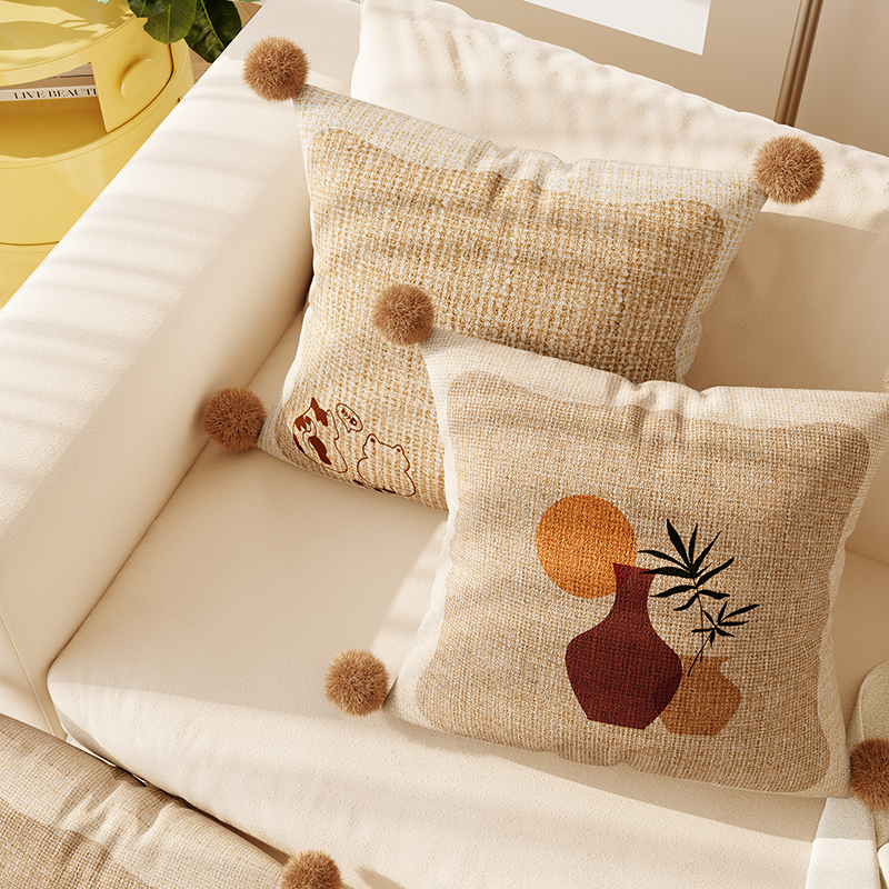 客厅靠枕靠垫卧室床头枕芯抱枕套