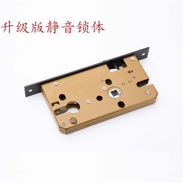 贝尔维帝静音锁体木门黑色8550 8560 5850青古颜色大门锁锁芯金色