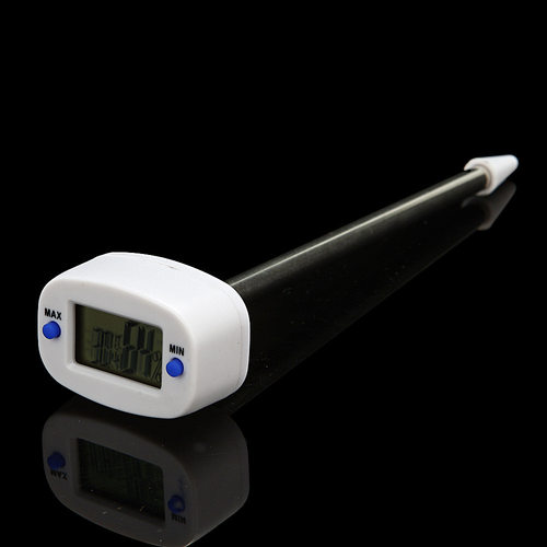 TA290多功能不锈钢针土壤温湿度计 家用探针式迷你湿度表计