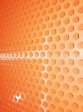 农机机械冲孔防护罩橘红色喷涂耐腐蚀多种颜色六角网洞洞板冲孔网