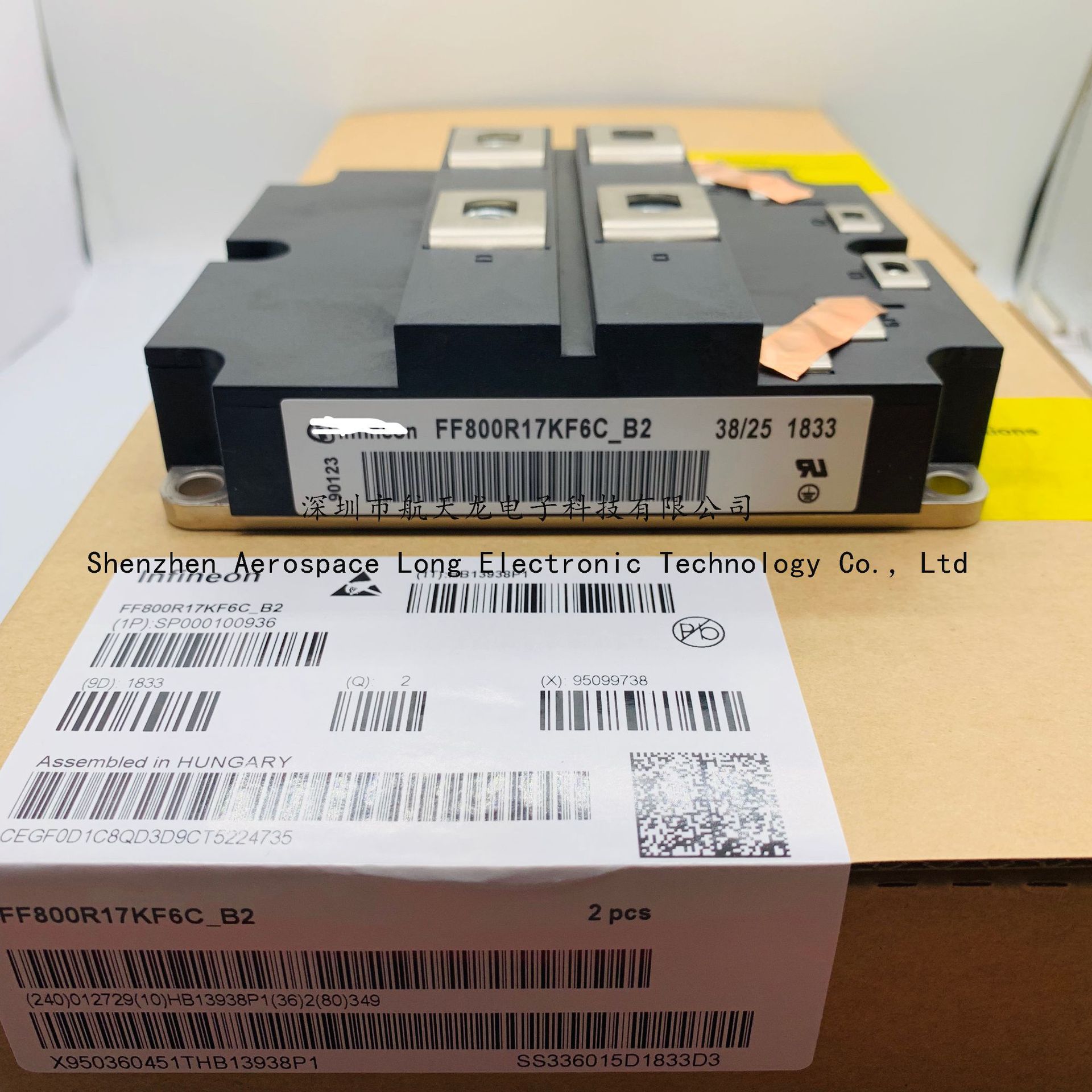 FF800R17KF6C_B2 FF800R17KE3 FF1200R12KE3 FF600R17KE3-B2现货 - 实物图