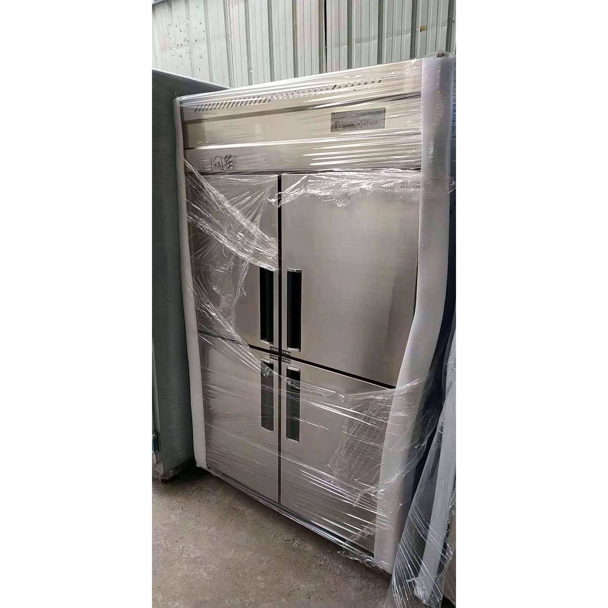 QM-4Z四门豪型冷藏（容直冷）452大量不华锈柜钢厨房商用冰箱