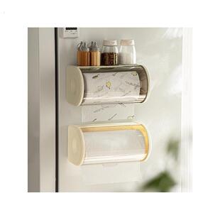 厨房纸巾架子专用倒挂抽纸盒悬挂免打孔纸挂杆壁挂式卷纸挂架收纳