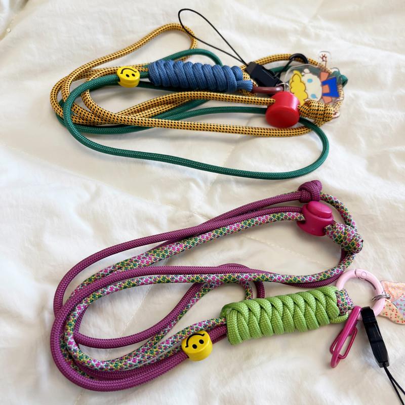 可跨身携带手机挂绳，可调伸缩挂绳，手机带，吊带，防丢绳，强力