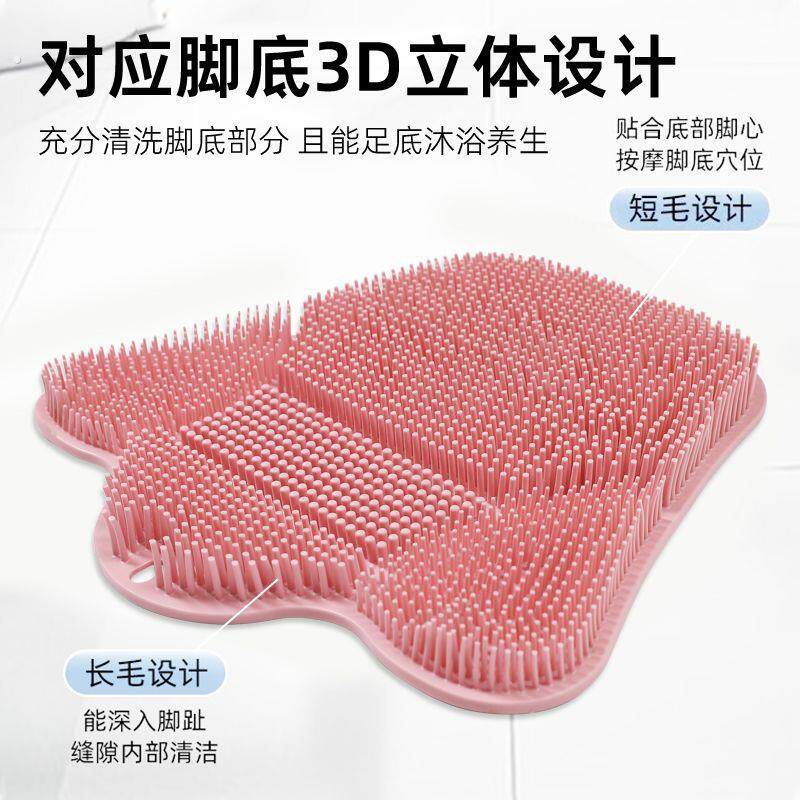 新款浴室洗澡搓背垫懒人洗澡搓背按摩神奇加大加厚背部按摩搓背垫