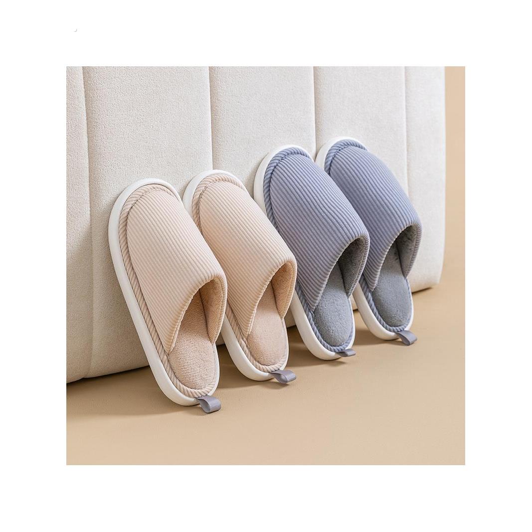 男士棉拖鞋男款冬季室内家居家用防滑保暖地板情侣毛绒拖鞋女冬款