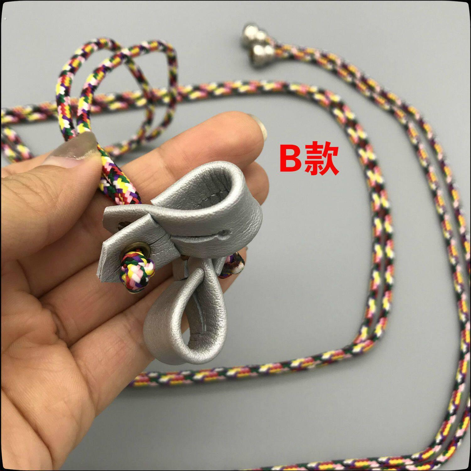 鹰具手工牛皮鹰脚绊袋鼠皮鸡眼扣脚环鸟链喜鹊乌鸦鸟用品