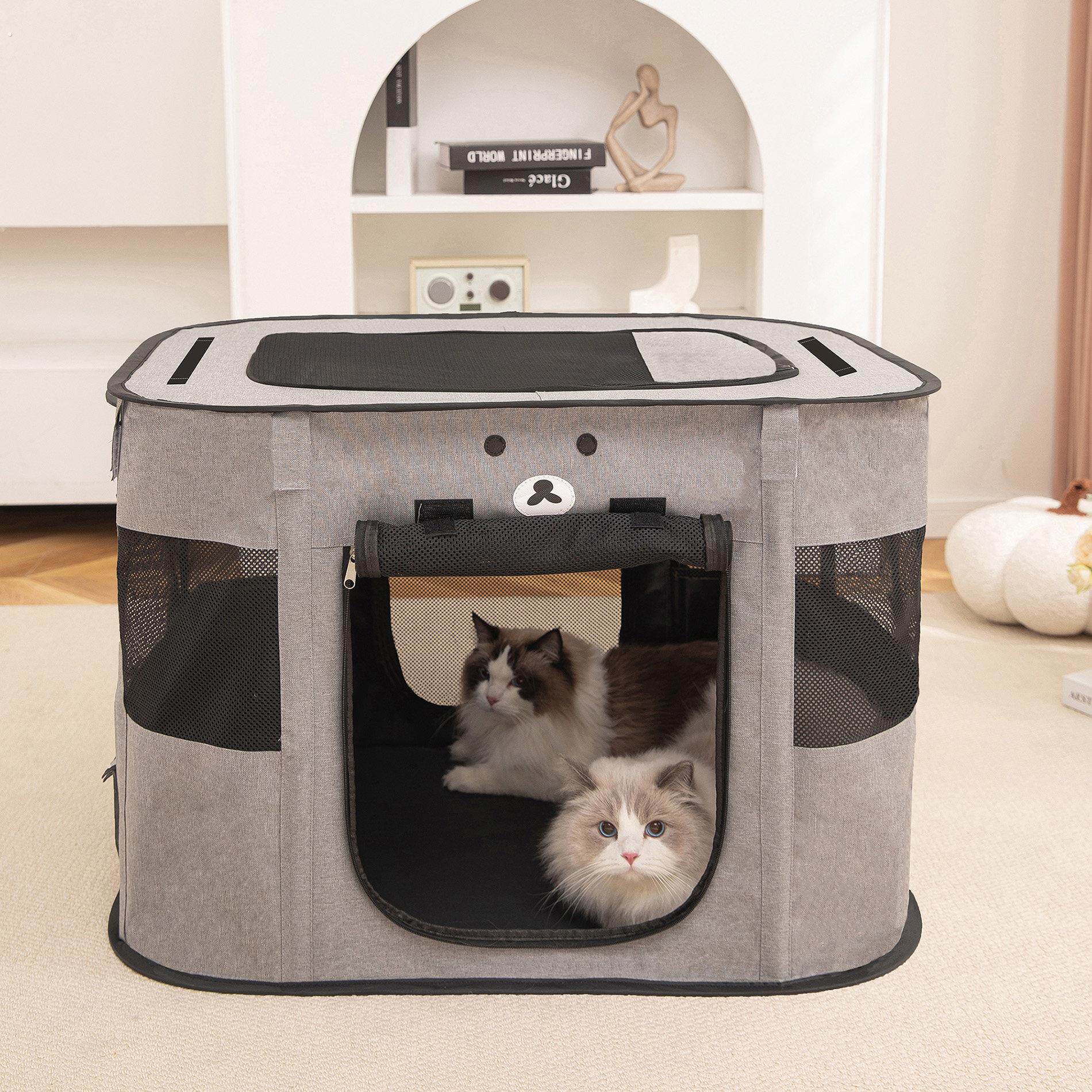 猫产房可折叠小狗狗猫笼子围栏狗猫窝宠物用品帐篷幼犬幼猫用产房