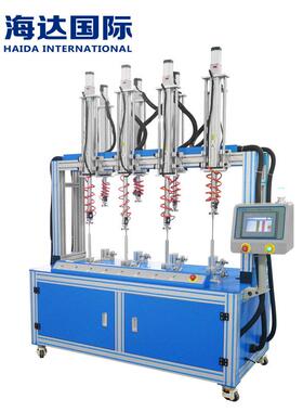 昆山海达厂家直销HD-AF773气弹簧力学特性试验仪（8工位）