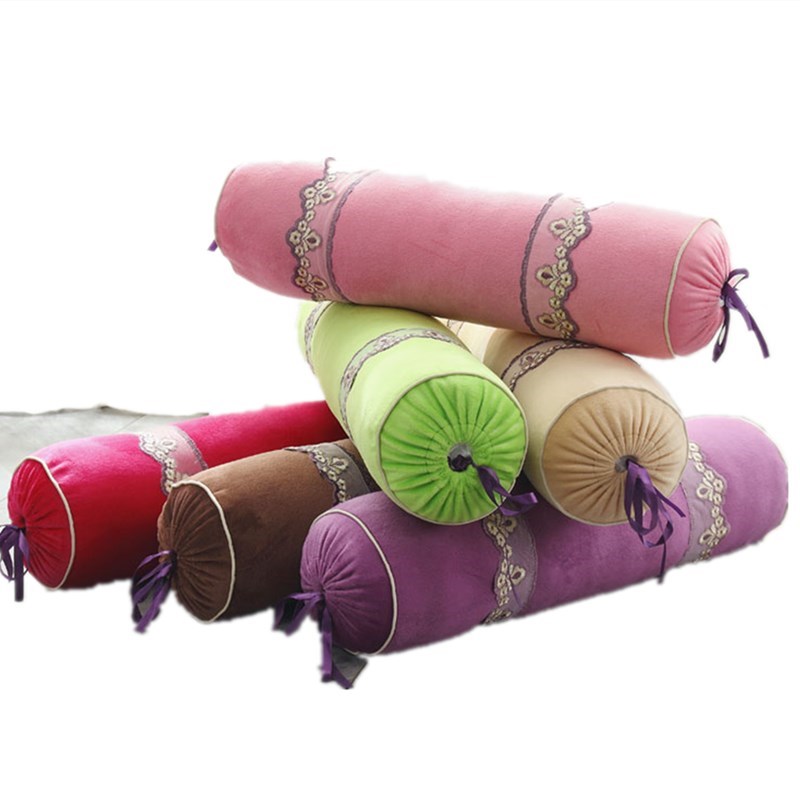 宁淘按摩院脚枕美容美体spa养生保健推拿糖果枕垫腿枕可拆洗