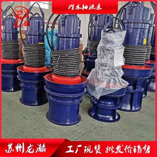 轴流泵500QZ100G-45型一体化轴流泵站用潜水轴流泵