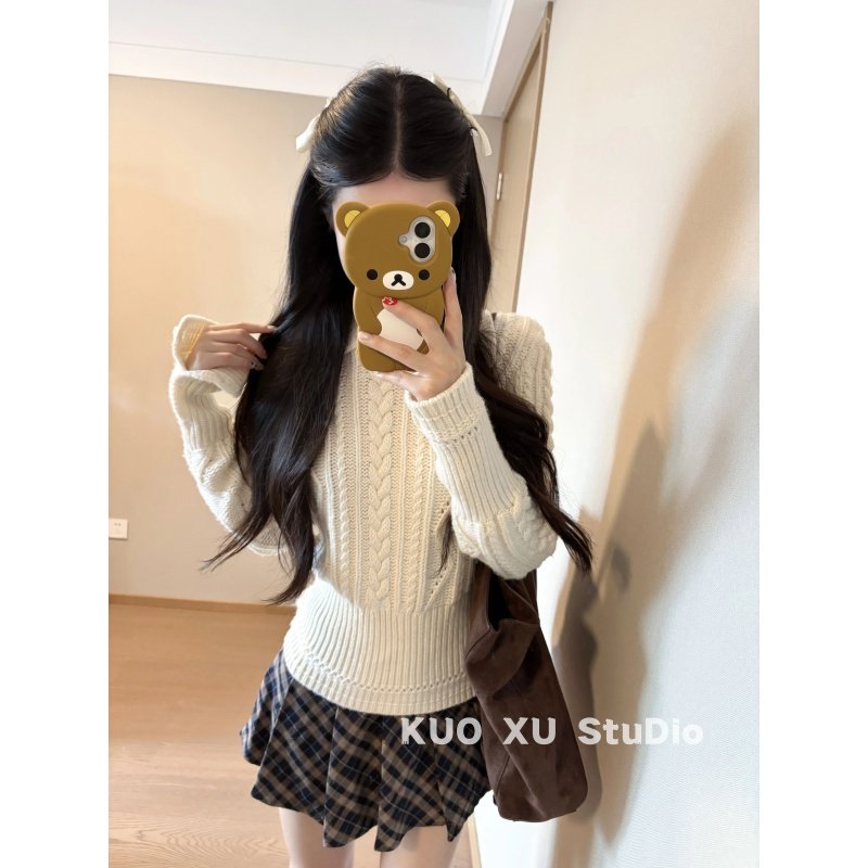 【送运费险】秋冬韩系针织毛衣女