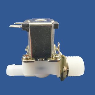 以赛塑料电磁阀园林园艺常开常闭进水放水阀热水器水阀4分转宝塔