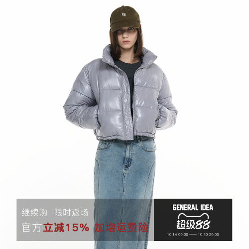 GENERAL IDEA BY BUMSUK 韩国正品 星星闪钻千禧风棉服外套